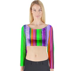 Fashion Belts Long Sleeve Crop Top by essentialimage