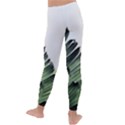 Banana leaves Kids  Lightweight Velour Leggings View4