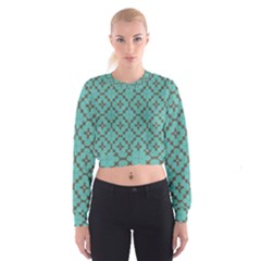 Tiles Cropped Sweatshirt by Sobalvarro