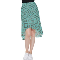 Tiles Frill Hi Low Chiffon Skirt by Sobalvarro