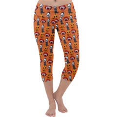 Halloween Capri Yoga Leggings by Sparkle