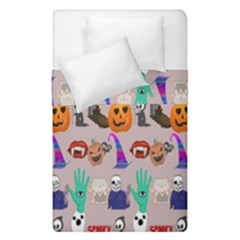 Halloween Duvet Cover Double Side (single Size) by Sparkle
