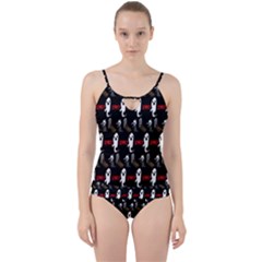 Halloween Cut Out Top Tankini Set by Sparkle