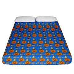 Halloween Fitted Sheet (king Size) by Sparkle