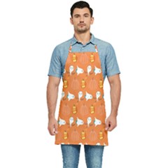 Halloween Kitchen Apron by Sparkle