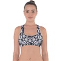 Evil Mandala  Cross Back Hipster Bikini Top  View1