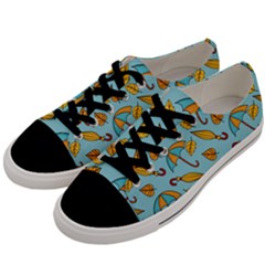 New Season Umbrella Men s Low Top Canvas Sneakers by designsbymallika