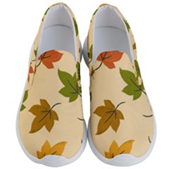 Autumn Leaves Men s Lightweight Slip Ons by DithersDesigns