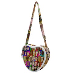 Sisters Heart Shoulder Bag by Kritter