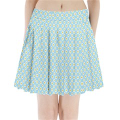 Daisies Pleated Mini Skirt by CuteKingdom