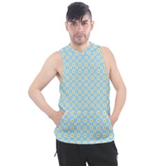 Daisies Men s Sleeveless Hoodie by CuteKingdom