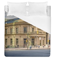 Solis Theater Exterior View, Montevideo, Uruguay Duvet Cover (queen Size) by dflcprintsclothing