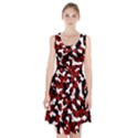 Camouflage Rouge/Blanc Racerback Midi Dress View1