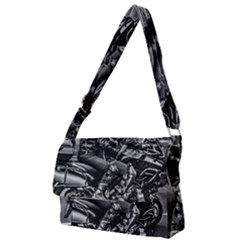 Motorcycle Riders At Highway Full Print Messenger Bag (s) by dflcprintsclothing