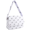 American Football Ball Motif Print Pattern Courier Bag View1