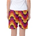 Geometric  Women s Basketball Shorts View2