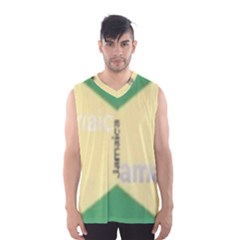 Jamaica, Jamaica  Men s Basketball Tank Top by Janetaudreywilson