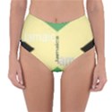 Jamaica, Jamaica  Reversible High-Waist Bikini Bottoms View1