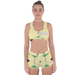 Jamaica, Jamaica  Racerback Boyleg Bikini Set by Janetaudreywilson