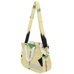 Jamaica, Jamaica  Rope Handles Shoulder Strap Bag by Janetaudreywilson