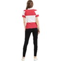 Flag of Austria Women s Short Sleeve Rash Guard View2