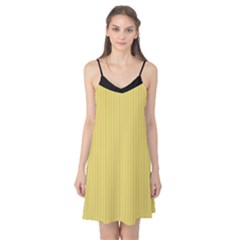 Arylide Yellow & Black - Camis Nightgown by FashionLane