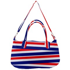 Patriotic Ribbons Removal Strap Handbag by Mariart