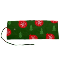 Christmas 001 Roll Up Canvas Pencil Holder (s) by MooMoosMumma