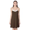 Brunette Brown & White -  Camis Nightgown View1