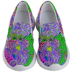 Shapechanger Kids Lightweight Slip Ons by chellerayartisans