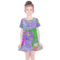 Shapechanger Kids  Simple Cotton Dress by chellerayartisans