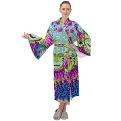 Supersoniccelestialpower2020 Maxi Velour Kimono by chellerayartisans