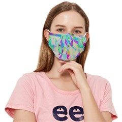 Watercolors Spots                                                      Fitted Cloth Face Mask (adult) by LalyLauraFLM