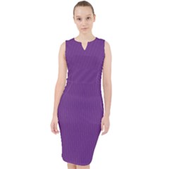 Eminence Purple - Midi Bodycon Dress by FashionLane