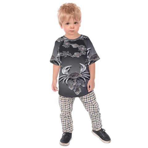 Fractal Jewerly Kids  Raglan Tee by Sparkle