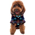 Fractal Flower Dog Coat View1