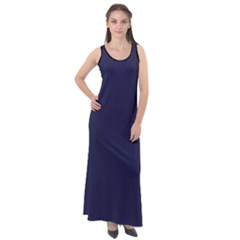 Astral Aura - Sleeveless Velour Maxi Dress by FashionLane