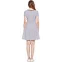 Cloudy Grey - Inside Out Cap Sleeve Dress View2