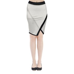 Alabaster - Midi Wrap Pencil Skirt by FashionLane