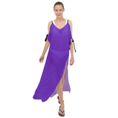 Just Purple - Maxi Chiffon Cover Up Dress by FashionLane