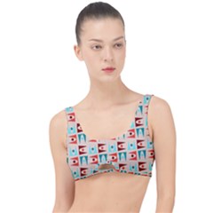 Retro Digital The Little Details Bikini Top by Mariart