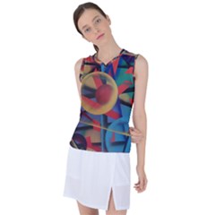 Kaleidoscope 2 Women s Sleeveless Sports Top by WILLBIRDWELL