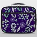 Floral blue pattern  Full Print Lunch Bag View1