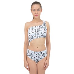 Winter Story Patern Spliced Up Two Piece Swimsuit by MintanArt