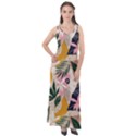 Tropical Love Sleeveless Velour Maxi Dress View1