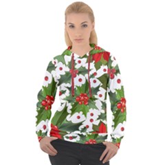 Christmas Berries Women s Overhead Hoodie by goljakoff