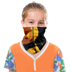 Yellow Poppies Face Covering Bandana (kids) by Audy