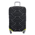 Black sashiko ornament Luggage Cover (Small) View1