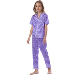 Gc (58) Kids  Satin Short Sleeve Pajamas Set by GiancarloCesari