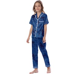 Gc (36) Kids  Satin Short Sleeve Pajamas Set by GiancarloCesari